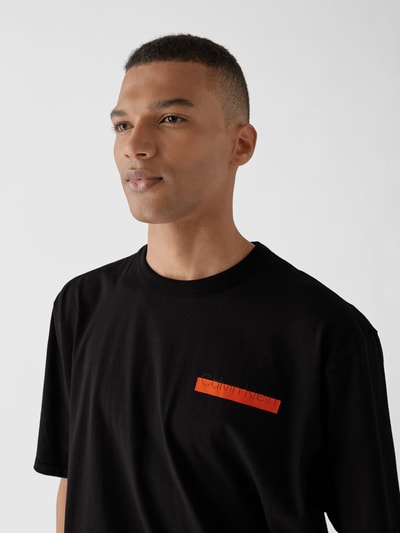 Heron Preston for CK T-Shirt mit Label-Print Black 3