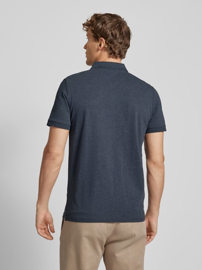 Tom Tailor Regular Fit Poloshirt mit Logo-Stitching Marine 5