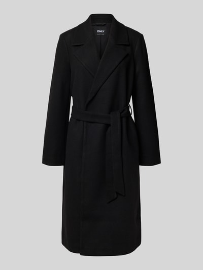 Only Regular Fit Trenchcoat mit Reverskragen Modell 'ALVILDA LIFE' BLACK 2