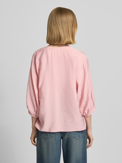 Christian Berg Woman Regular Fit Bluse aus Viskose-Mix mit 3/4-Arm Altrosa 5