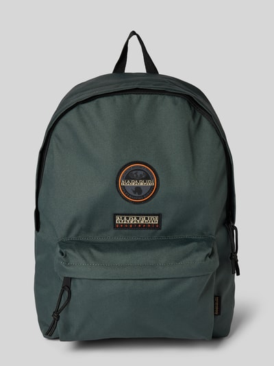 Napapijri Plecak z naszywkami z logo model ‘VOYAGE 3’ Khaki 2