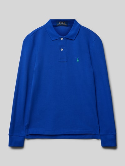 Polo Ralph Lauren Teens Koszulka polo z wyhaftowanym logo Królewski niebieski 1