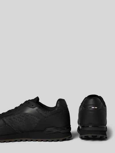 BOSS Lage sneakers met structuurmotief, model 'PARKOUR' Zwart - 2