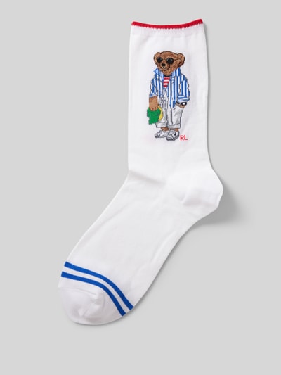 Polo Ralph Lauren Socken mit Label-Print Weiss 1