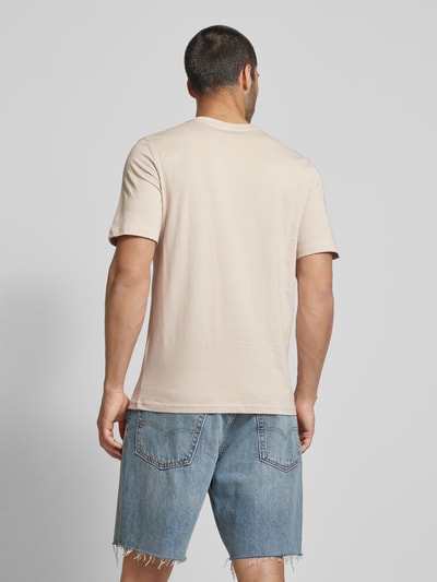 Jack & Jones T-shirt z nadrukiem z logo model ‘WAYNE’ Złamany biały 5