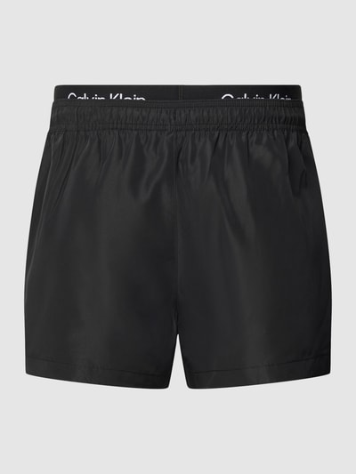 Calvin Klein Underwear Badehose mit Label- und Logo-Details Black 3