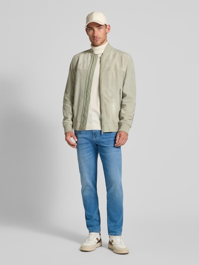 BOSS Orange Regular Fit Jeans aus Baumwoll-Mix Modell 'RE. MAINE BO' Hellblau 1