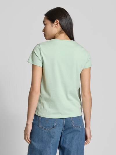Levi's® T-shirt met ronde hals, model 'THE PERFECT' Lindegroen - 5