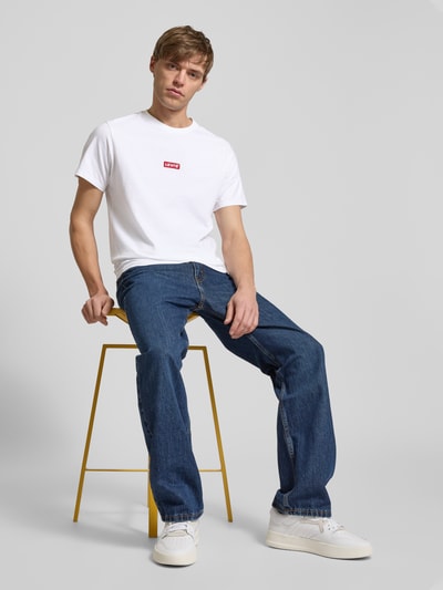 Levi's® Relaxed fit T-shirt met labelpatch, model 'BABY TAB' Wit - 1