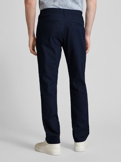 Tom Tailor Regular Fit Chino mit Knopf- und Reißverschluss Marine 5