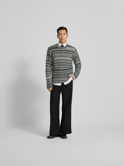 WON HUNDRED Wide Fit Anzughose mit Lanawoll-Anteil Black 1