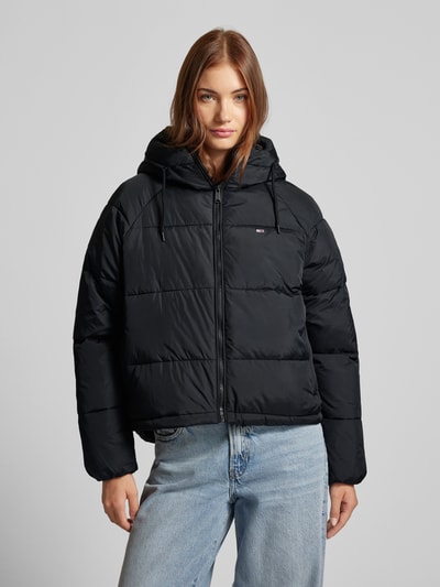 Tommy Jeans Gewatteerd jack met capuchon, model 'VAIL' Zwart - 4