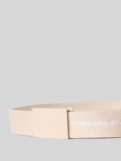 Jack & Jones Gürtel mit Klappverschluss Modell 'HIMEJI' Ecru 2