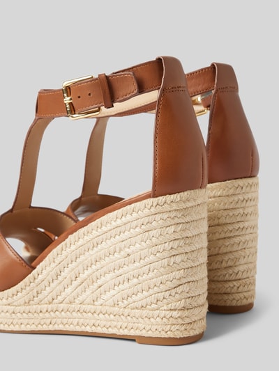 Lauren Ralph Lauren Espadrilles mit Label-Applikation Modell 'HALE' Cognac 2