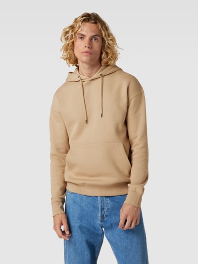 Jack & Jones Hoodie met kangoeroezak, model 'ESTAR' Zand - 4