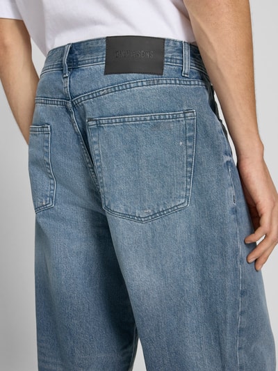 Only & Sons Loose fit jeans van puur katoen, model 'FADE' Rookblauw - 3