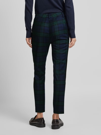 Lauren Ralph Lauren Tapered fit stoffen broek met persplooien, model 'LAKYTHIA'  - 5