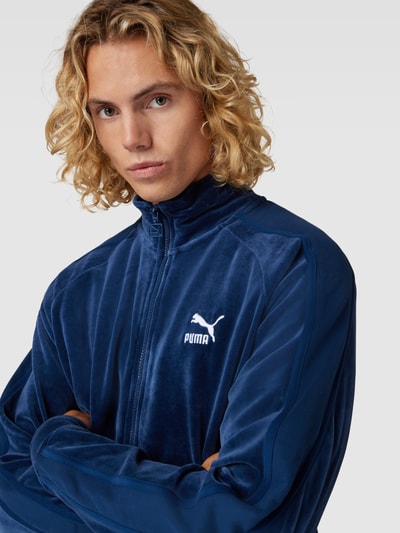 PUMA PERFORMANCE Sweatjacke in Velour-Optik Royal 3