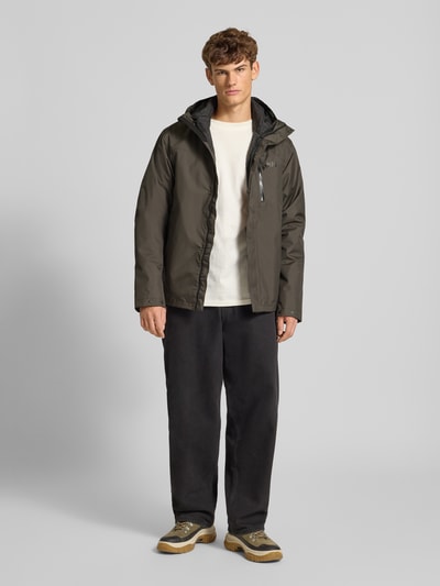 Helly Hansen Jack met capuchon, model 'Juell' Olijfgroen - 1