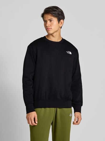 The North Face Sweatshirt met labelstitching Zwart - 4