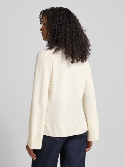 My Essential Wardrobe Gebreide pullover met kasjmier Offwhite - 5