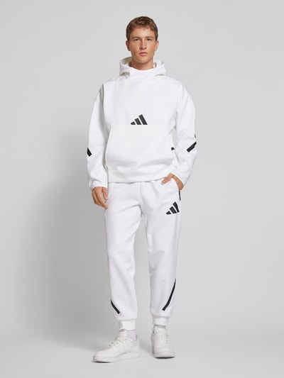 ADIDAS SPORTSWEAR Sweatpants mit Label-Print Weiss 1