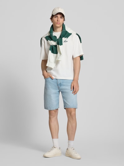 ONLY & SONS Straight Leg Jeansshorts aus reiner Baumwolle Modell 'EDGE' Hellblau 1
