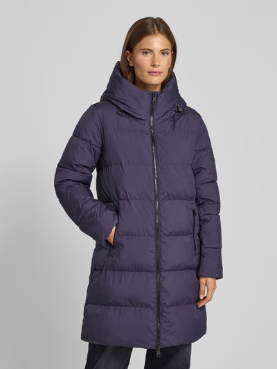 ECOALF Steppmantel mit Zweiwege-Reißverschluss Modell 'MANLIE' Lila 4