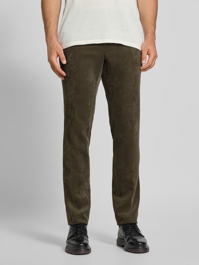 Carl Gross Cordhose mit französischen Eingrifftaschen Modell 'Tomte' Gruen 4