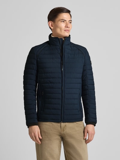 NAUTGÅRD Steppjacke mit Stehkragen und Reißverschlusstaschen Marine 4