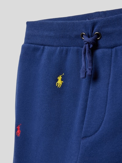 Polo Ralph Lauren Kids Spodnie dresowe z wyhaftowanym logo model ‘ATHLETIC’ Granatowy 2