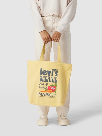 Levi's® Torba shopper z nadrukami — Levi's® Fresh Jasnożółty 1