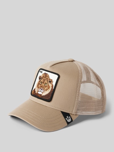 GOORIN BROS. Pet met motiefpatch, model 'The King Lion' Beige - 1