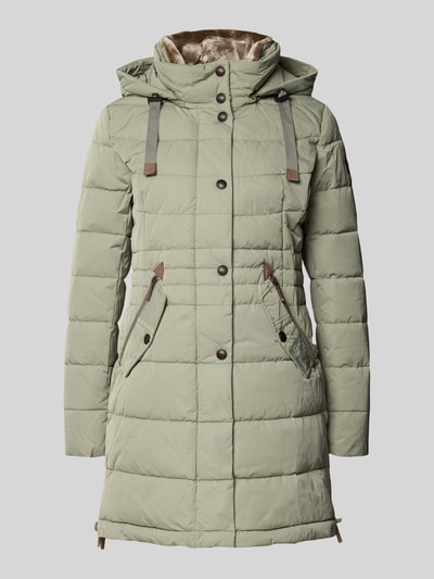 Gil Bret Steppjacke mit Kapuze Schilf 2