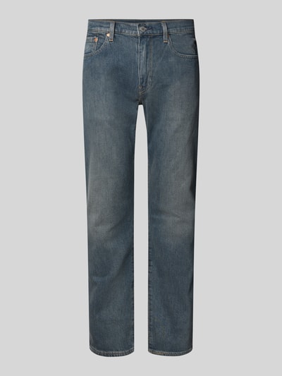 Levi's® Regular Fit Jeans mit Eingrifftaschen Modell '502® TAPER' Jeansblau 2