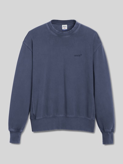 Levi's® Relaxed Fit Sweatshirt aus Baumwoll-Mix  Jeansblau 2