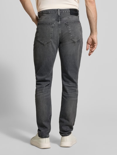 Tommy Hilfiger Slim Fit Jeans aus Baumwoll-Mix Modell 'BLEECKER' Mittelgrau 5