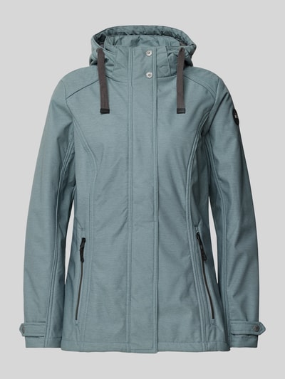 G.I.G.A. DX Softshell-jack met ritszakken Rookblauw - 2