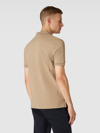 HUGO Poloshirt mit Label-Patch Modell 'Dereso' Camel 5