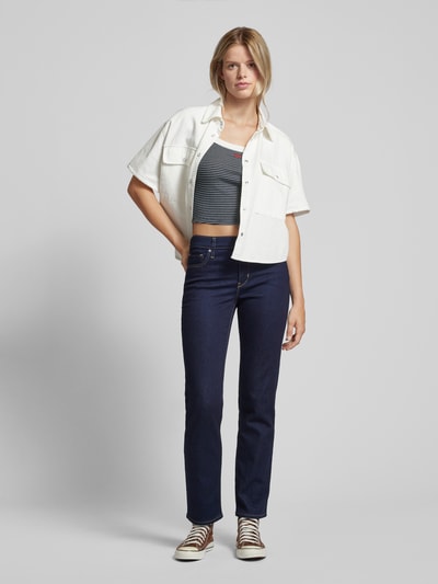 Levi's® Top z nadrukiem z logo model ‘ESSENTIAL’ Granatowy 1