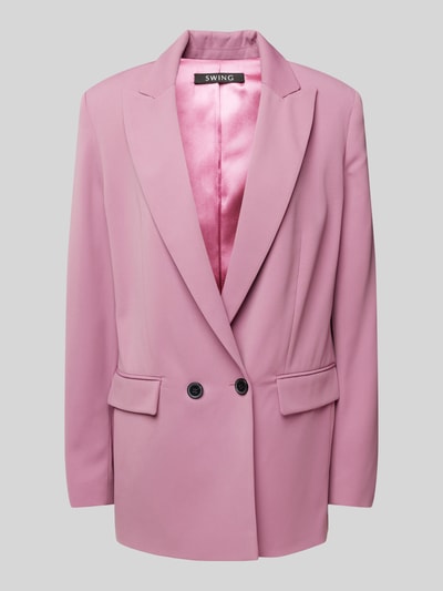 Swing Blazer mit Reverskragen Rose 1