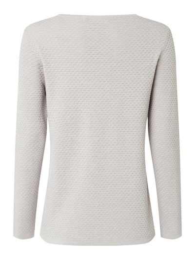 Esprit Pullover aus Organic Cotton Hellgrau 3