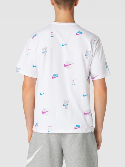 Nike T-Shirt mit Rundhalsausschnitt Weiss 5