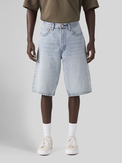 Levi's® Regular Fit Jeansbermuda mit 5-Pocket-Design Hellblau 3