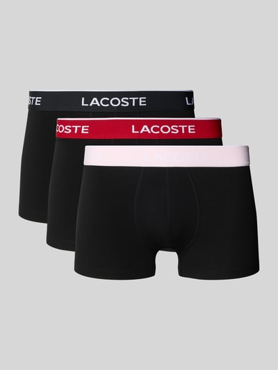 Lacoste Boxershort van katoenmix in set van 3 Felroze - 1