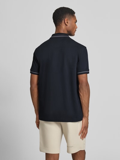 BOSS Green Regular Fit Poloshirt aus Baumwoll-Mix Modell 'PL_Member' Marine 5
