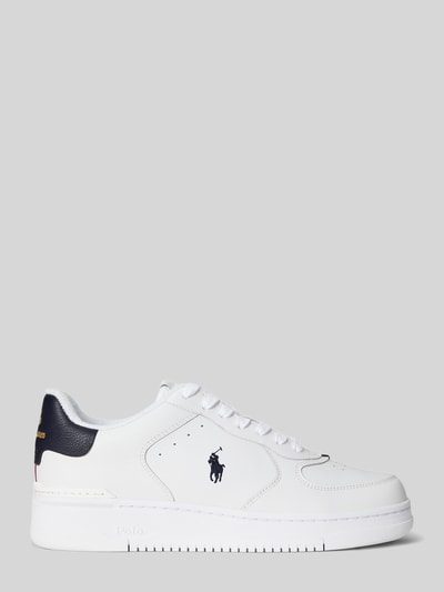 Polo Ralph Lauren sneakers van echt leer Wit - 3