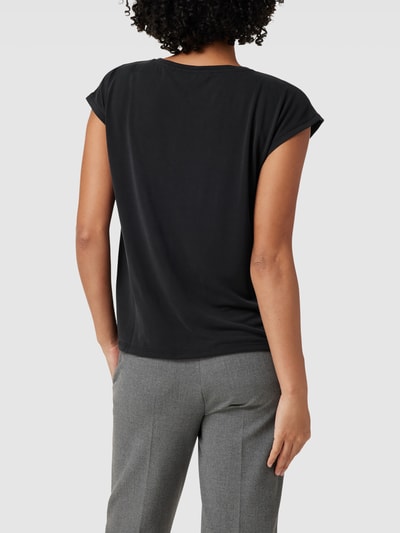 Vero Moda T-shirt met V-hals, model 'FILLI' Zwart - 5