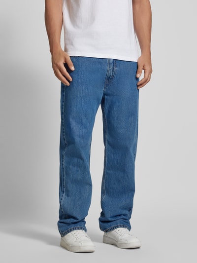 Levi's® Jeansy o kroju straight fit z detalem z logo model ‘565 97 LOOSE STRAIGHT’ Niebieski 4