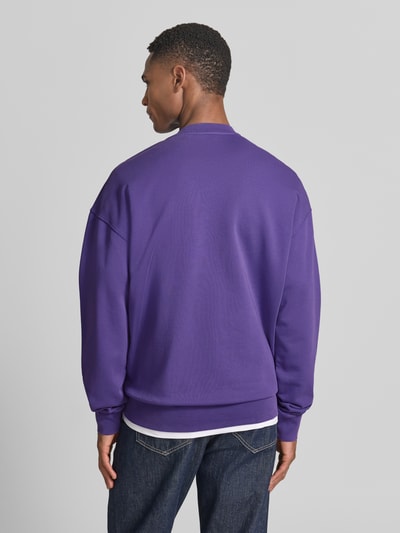 ARMEDANGELS Relaxed Fit Sweatshirt aus reiner Bio-Baumwolle Modell 'ICONIC Å GMT' Violett 5